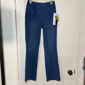 Women with Control Flare Jeans in Blue Size 6